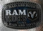 ON SALE! RAM Bad Ass Boys Belt Buckle