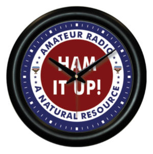 Ham It Up! Amateur Radio Wall Clock