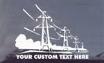 Transmission Tower Line Decals - Free Personalization!
