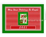 Electrical Contractor Electrician Powerman Christmas Cards