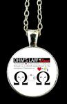 Pendant Ohms Law of Love Necklace - Gift for Ladies