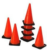1.25" Miniature Traffic Cone - Construction Safety Cones