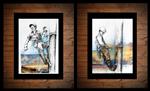 CHOICE of Two Electric Lineman Prints Old Schoo...