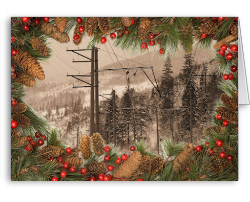 Our Lighting the Way Christmas cards for linemen, electricians, electrical contractors are unique and one of a kind! You won't find lineman cards anywhere else!